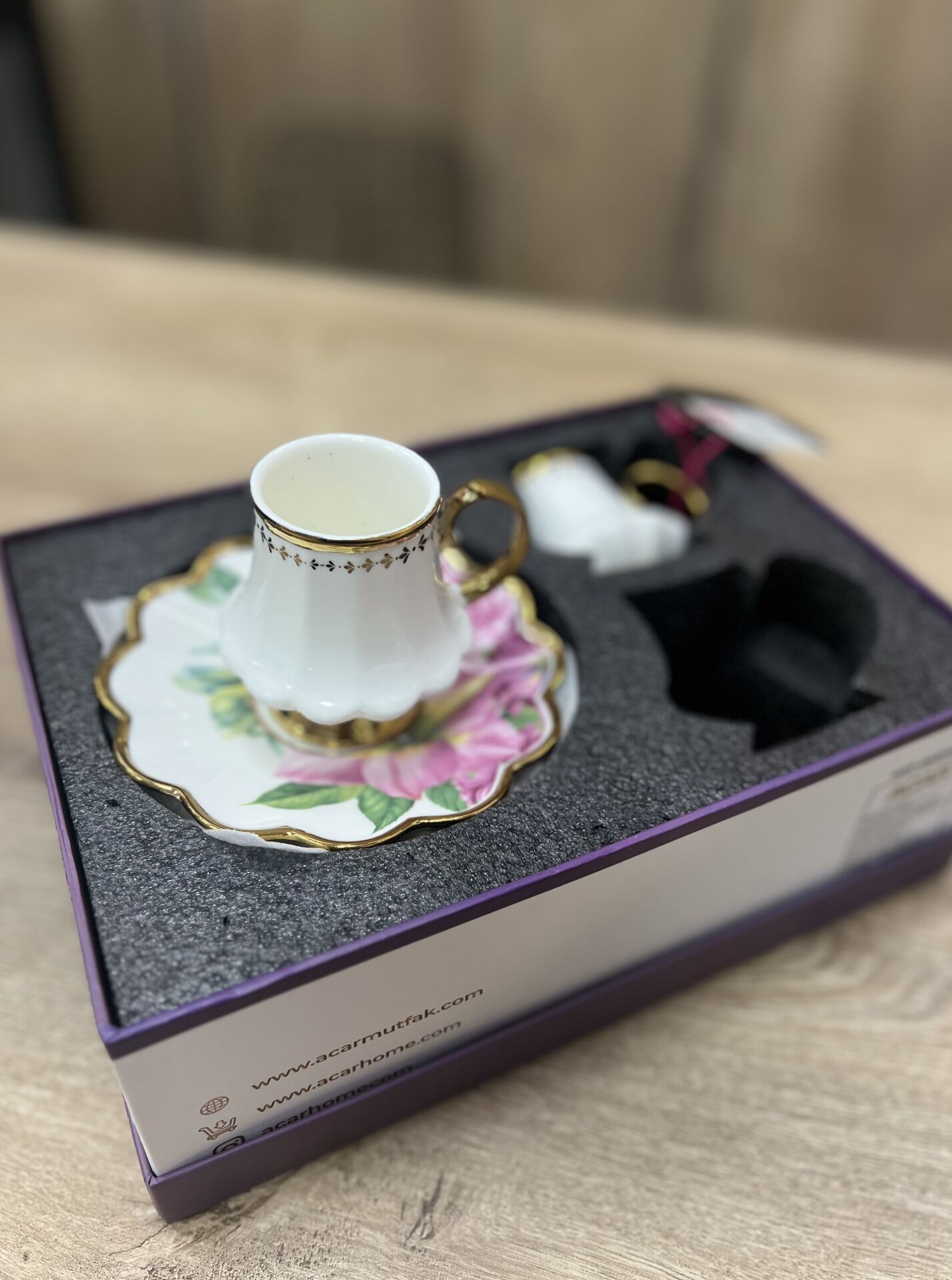 HXF-6850 SOFIYA DUO 2Lİ FİNCAN TKM