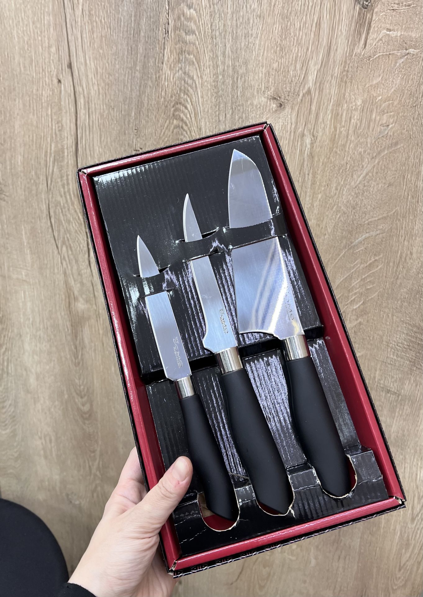 Lüks 3lü Bıçak Set -com9500