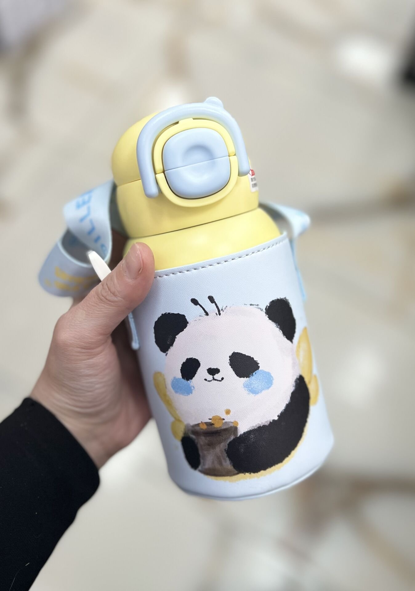 VGN-9241 520 ML ÇELİK TERMOS MATARA PANDA