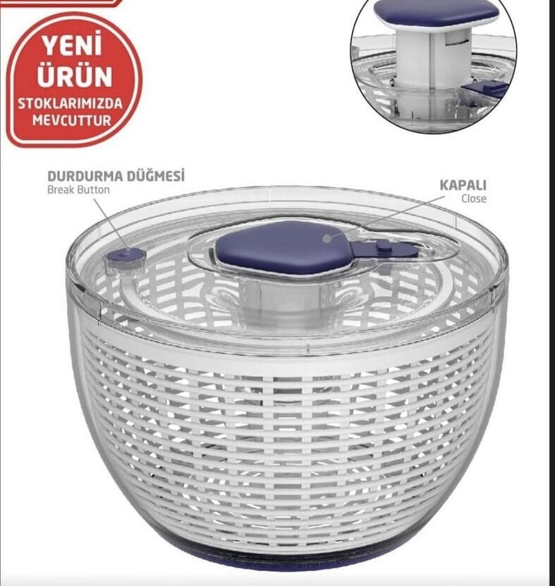 VP-905 Fren Sistemli Lüks Büyük Sebze Kurutucu