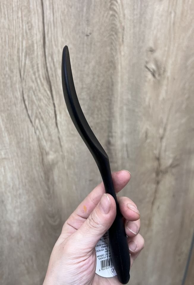 İçi Sert Destekli Silikon Pilav Kaşığı