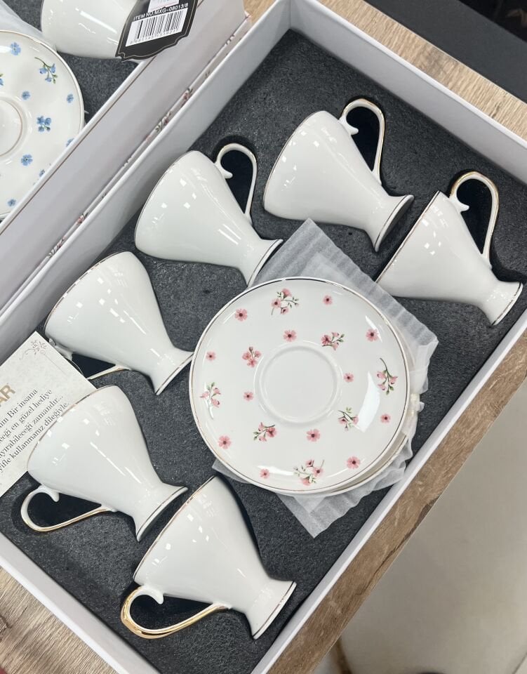 MXG-8013 6LI KAHVE FİNCAN TKM