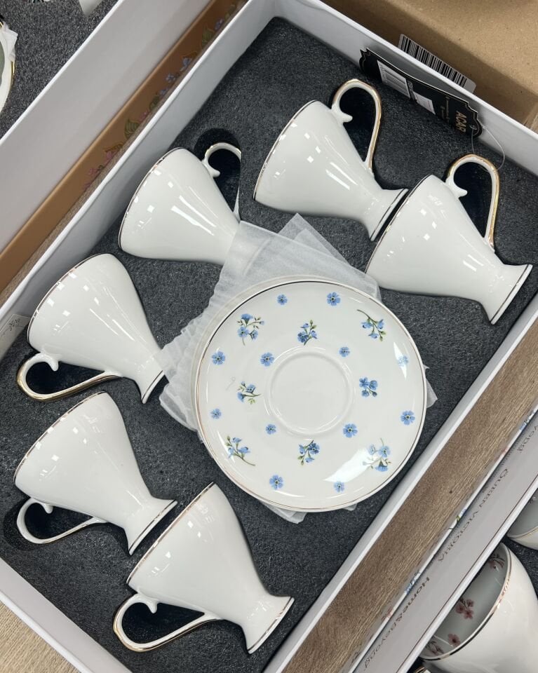 MXG-8013 6LI KAHVE FİNCAN TKM