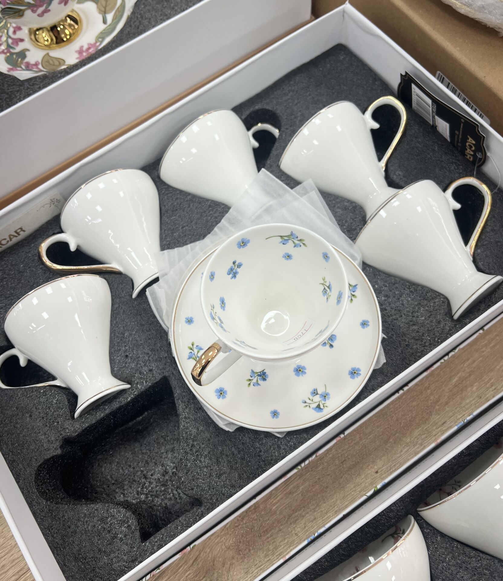 MXG-8013 6LI KAHVE FİNCAN TKM