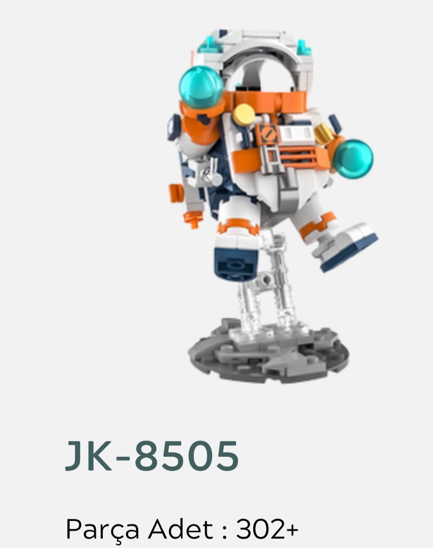 JK8505- Küçük Astronot Yapboz 302 PARÇA