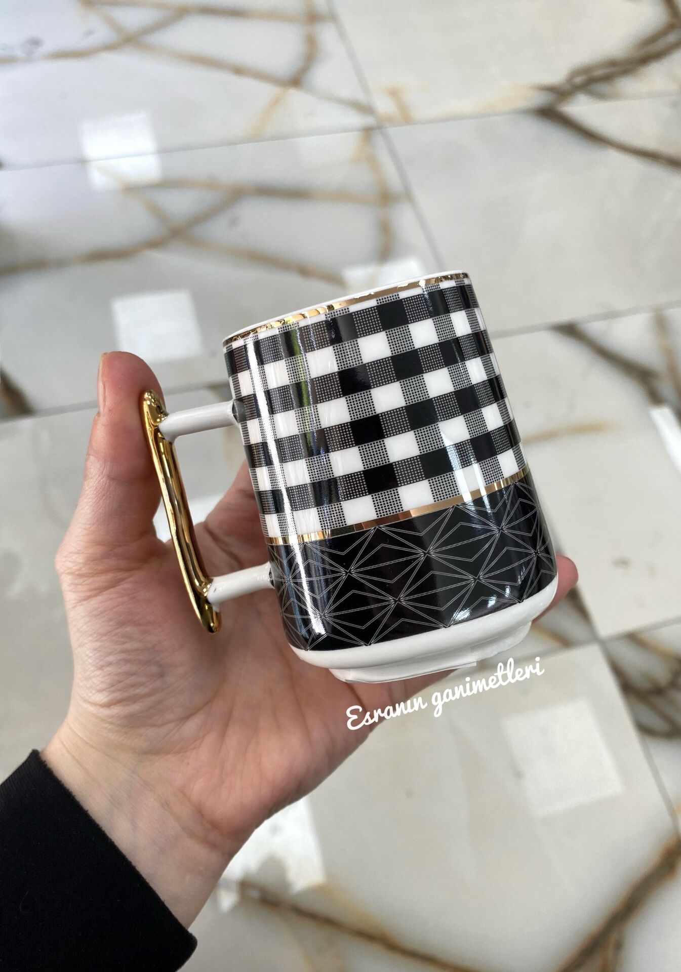 Porselen 200ml Lüks Kupa