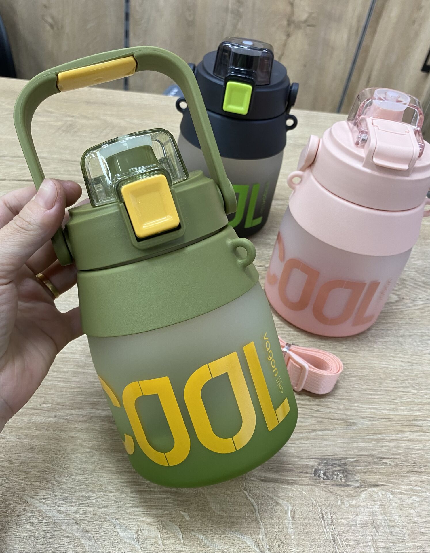 Vgn6275- Cool Matara Çift İçimli 1000ml Yeşil