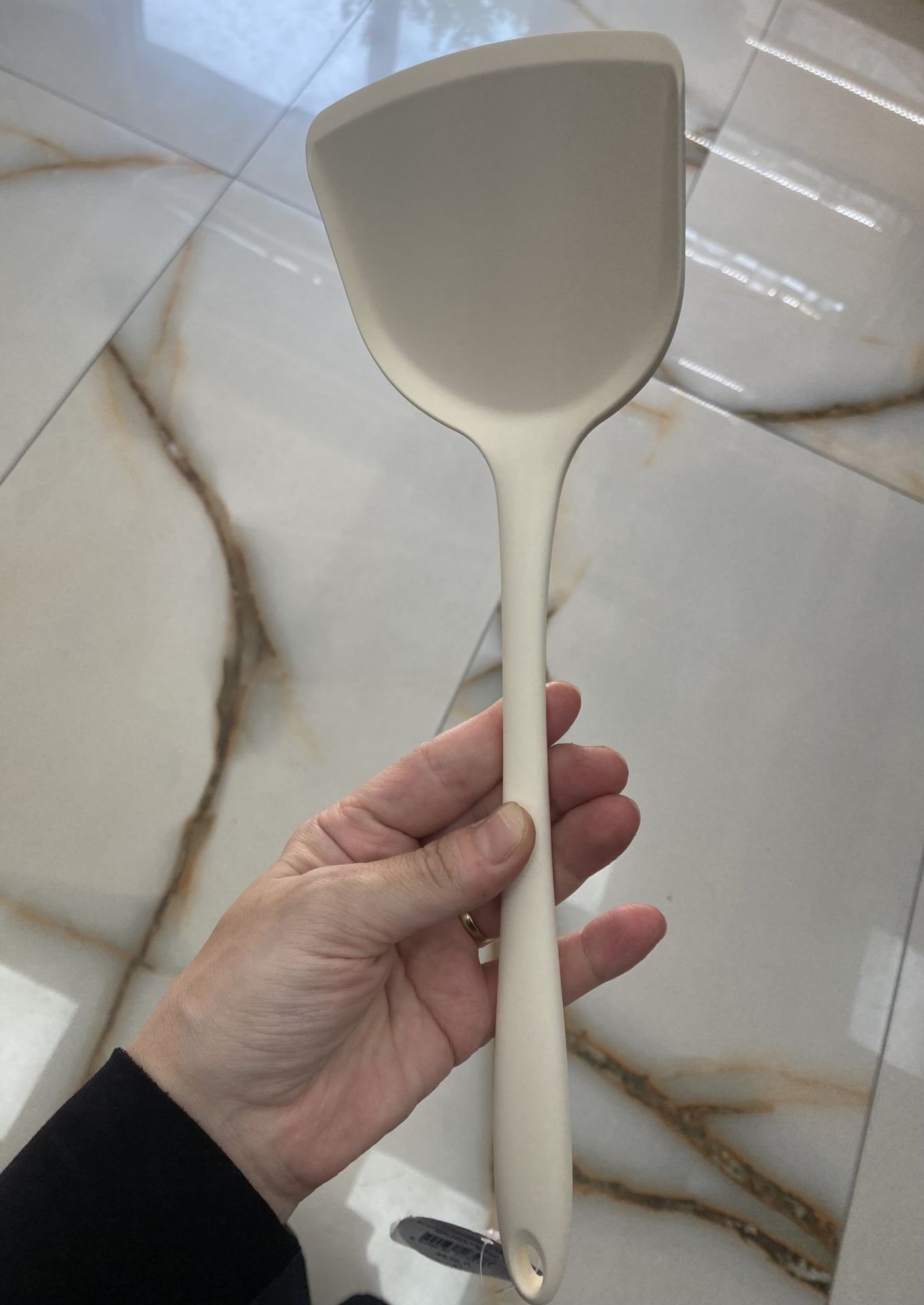 İçi Sert Destekli Silikon Düz Spatula