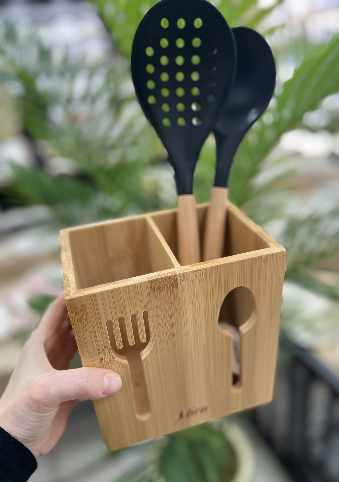 Bambu Kaşıklık (boy16cm en16cm) -821
