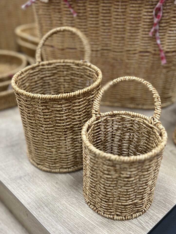 MIEN-1531 2Lİ RATTAN KULPLU SEPET