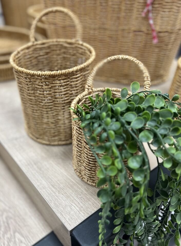 MIEN-1531 2Lİ RATTAN KULPLU SEPET