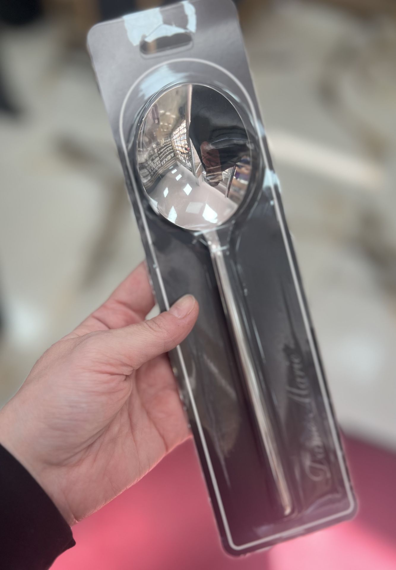 Alegra-18/10 çelik 4m Kalın Adetli  Servis (Kaşık)