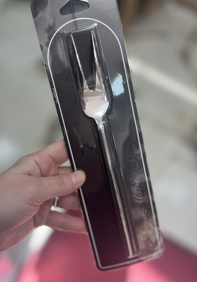 Alegra-18/10 çelik 4m Kalın Adetli  Servis (Çatal)