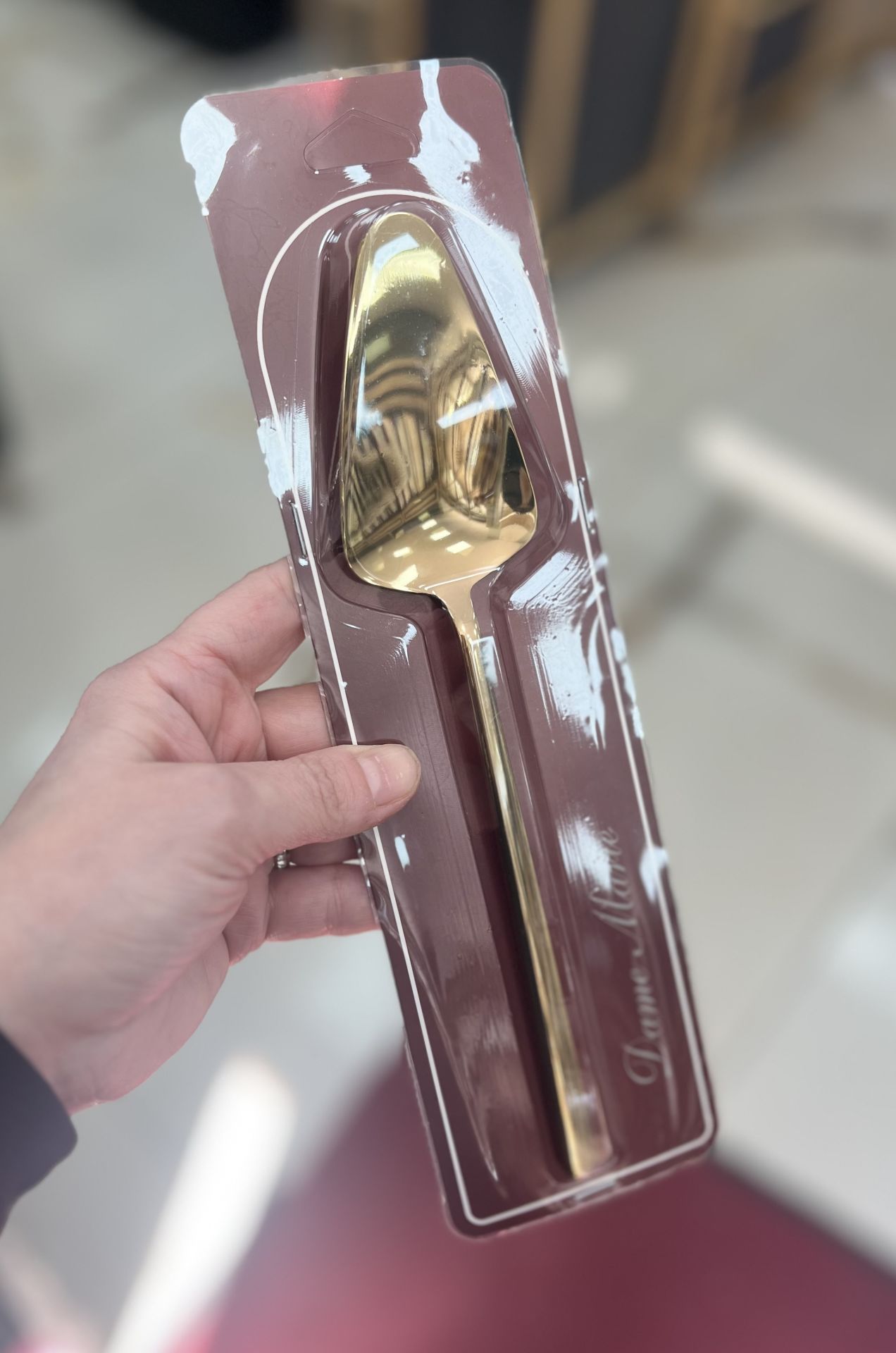 Alegra-18/10 çelik 4m Kalın Adetli  Servis (Spatula)