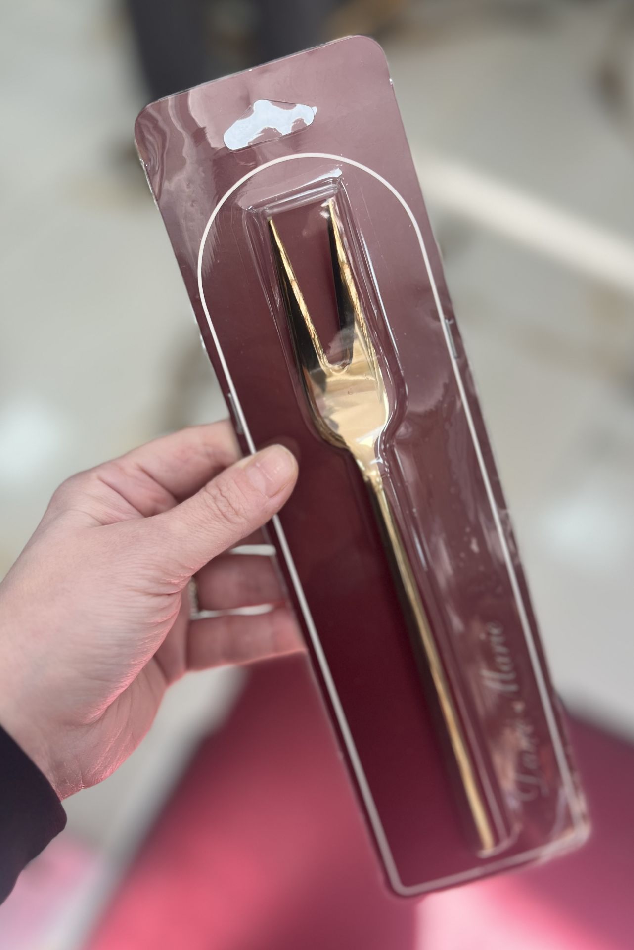 Alegra-18/10 çelik 4m Kalın Adetli  Servis (Çatal)