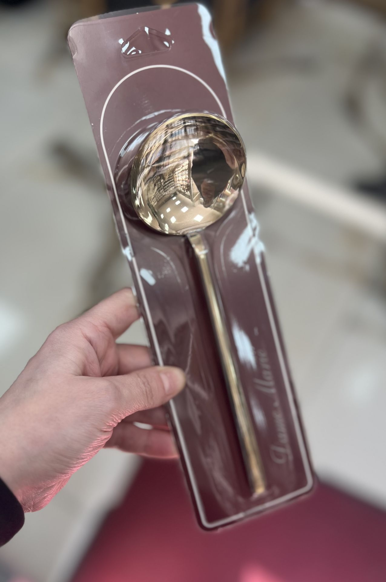 Alegra-18/10 çelik 4m Kalın Adetli  Servis (Kepçe)