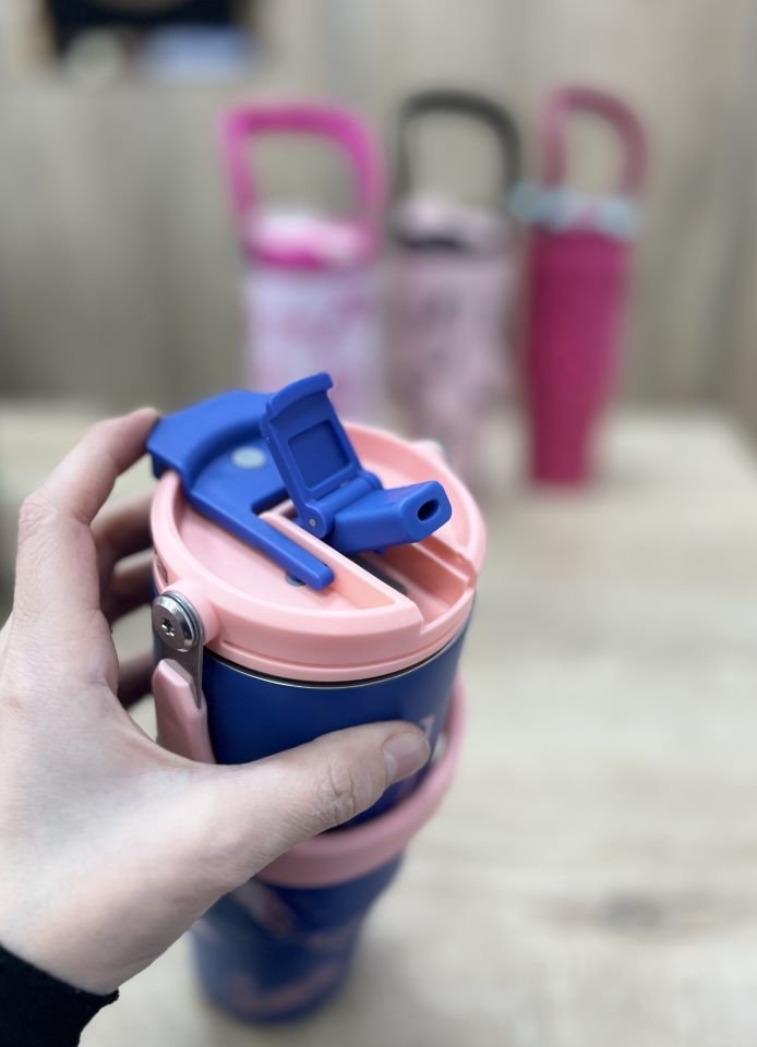 900ml Çelik Termos Matara MAVİ -VGN8137