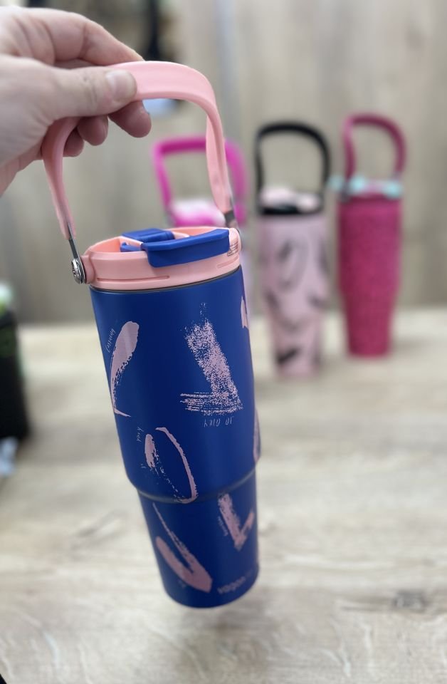 900ml Çelik Termos Matara MAVİ -VGN8137
