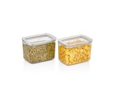 VP-272 Sude Dikdörtgen Erzak Kavanozu 1400ml 2 Adet