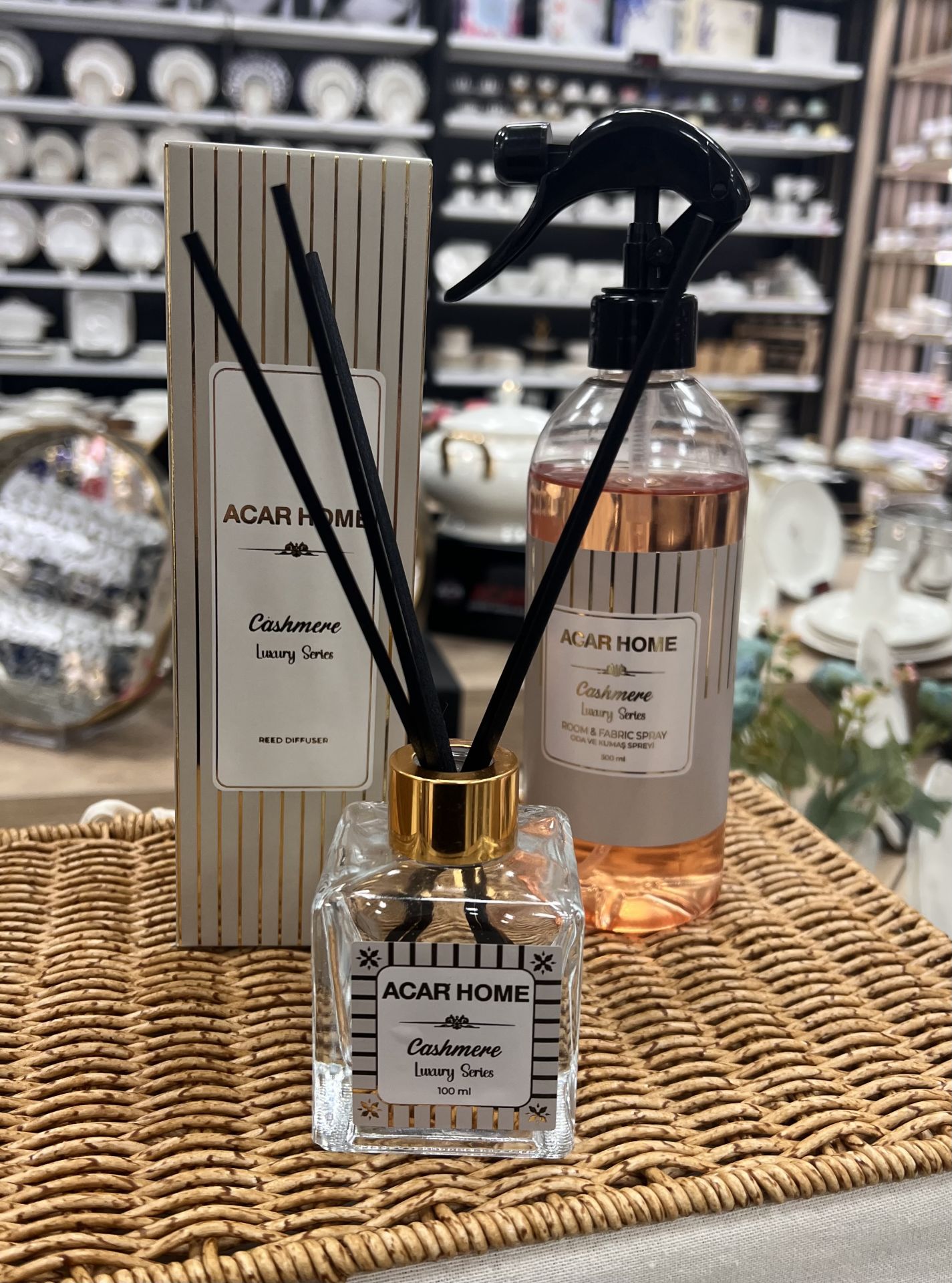 KAŞMİR 100 ML BAMBU ÇUBUK VE ODA KOKUSU 2li Set