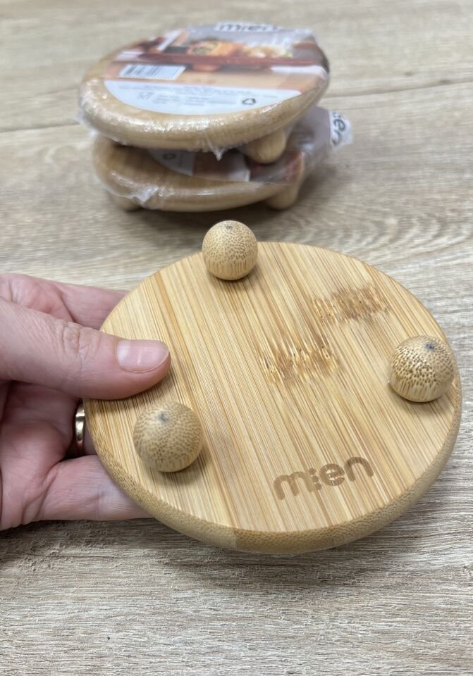 1056- BAMBU MİNİ YUVARLAK 11cm (1adet)