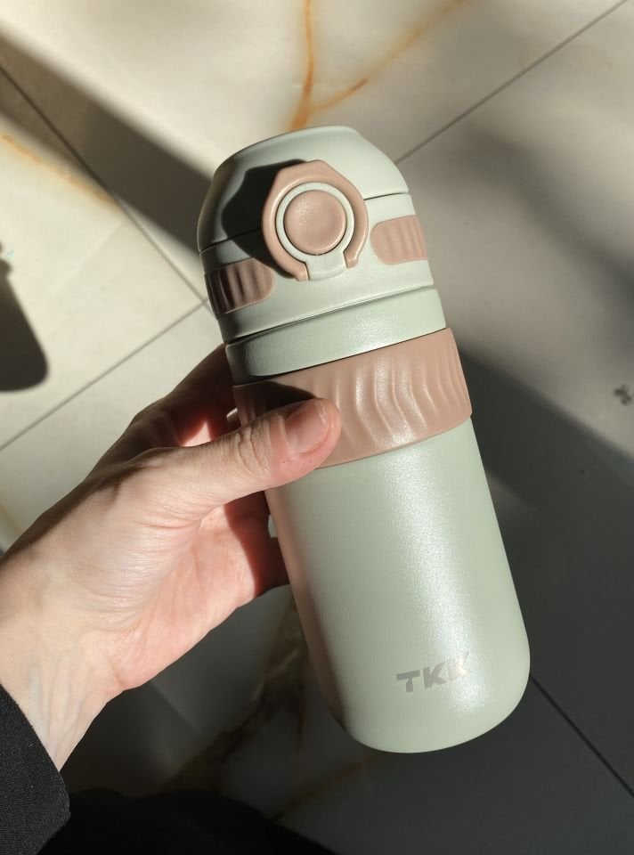 T2006- Çelik Mug Termos Matara 450ml