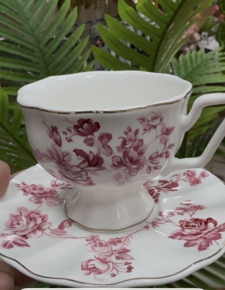 2 KİŞİLİK VİNTAGE FİNCAN TAKIMI