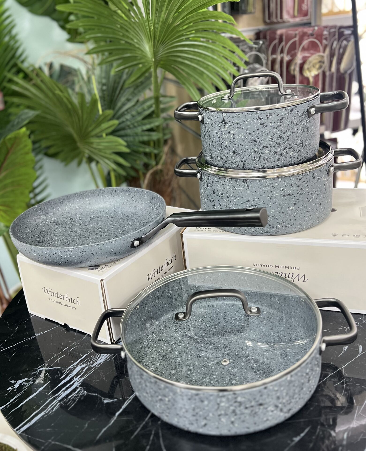 Winterbach STONE KAPLAMA ÇİZİLMEZ 7PRÇ SET