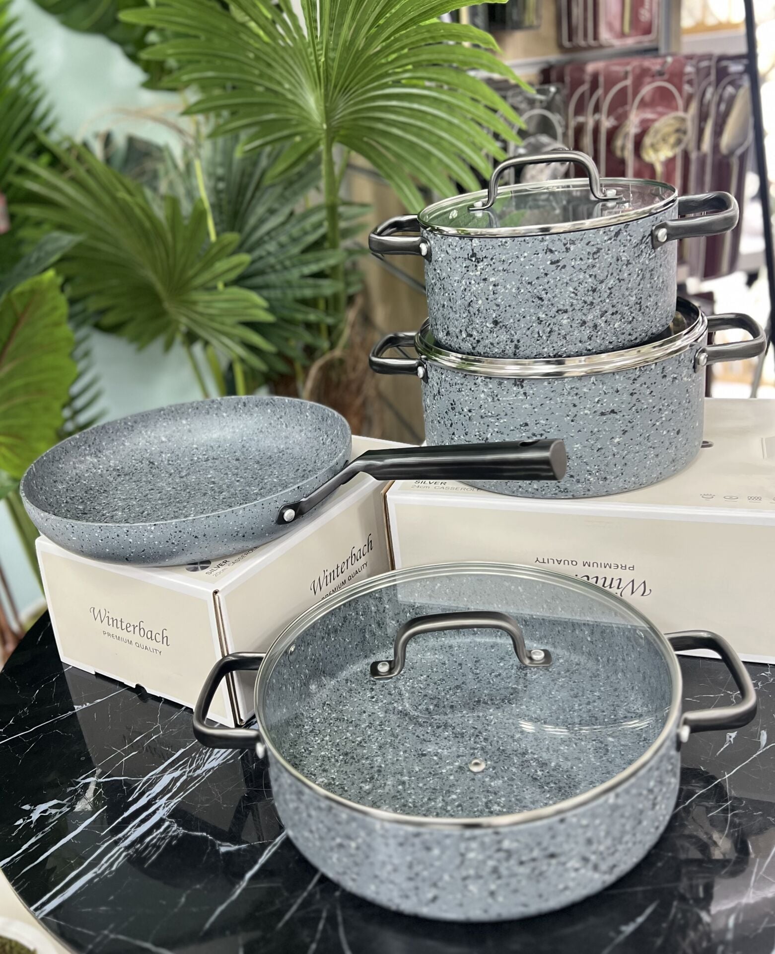 Winterbach STONE KAPLAMA ÇİZİLMEZ 7PRÇ SET