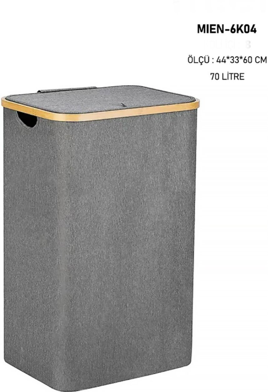 MIEN-6K04 70 LİTRE KATLANABİLİR ÇAMAŞIR SEPETİ