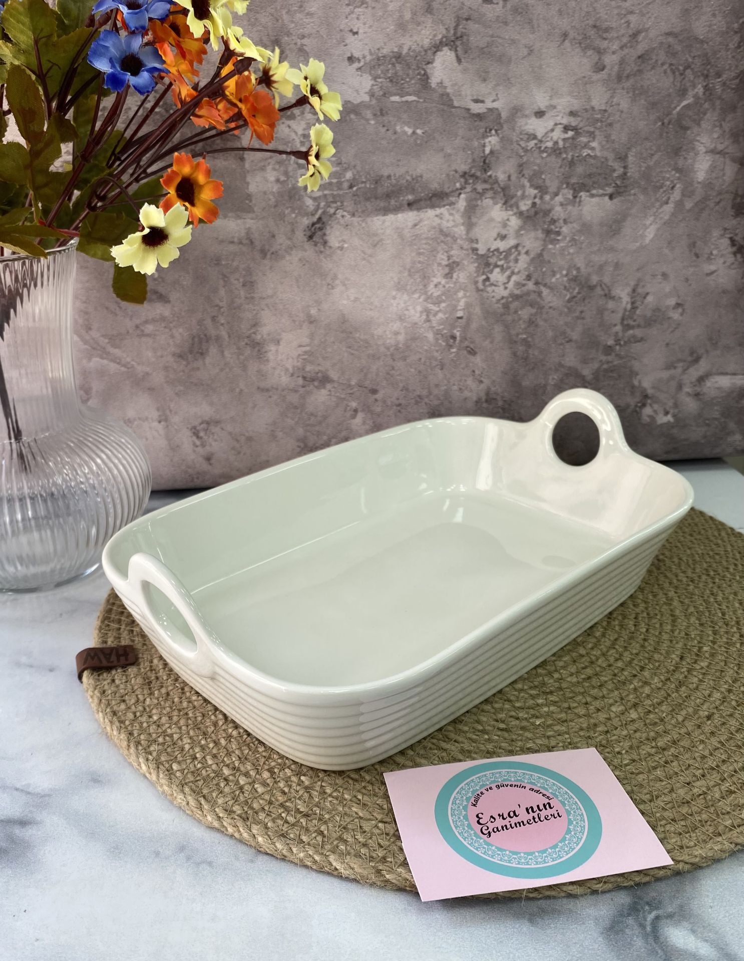 OMR-5280 PERLA PORSELEN SEPET MODEL ORTA SERVİS