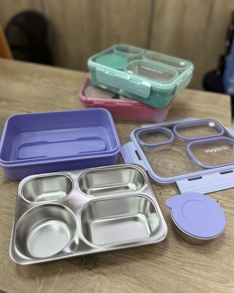 VGN-7099 KAŞIK HEDİYELİ SIZDIRMAZ BARİYERLİ YEMEK TAŞIMA KABI