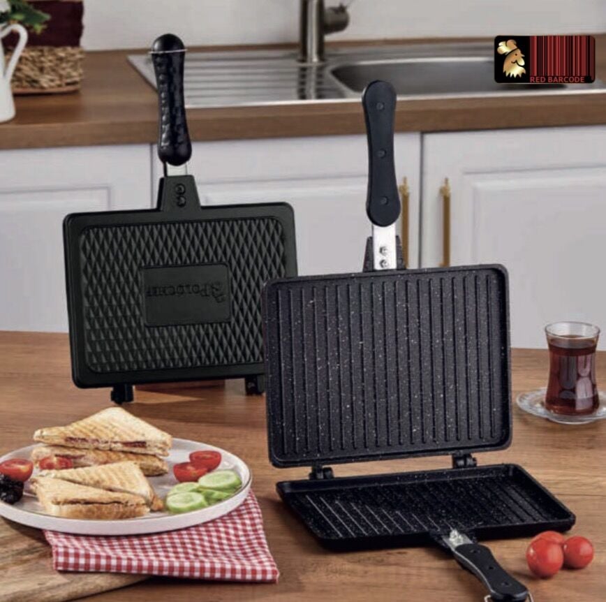 GRANİT DÖKÜM OCAK ÜSTÜ TOST (POLOCHEF)