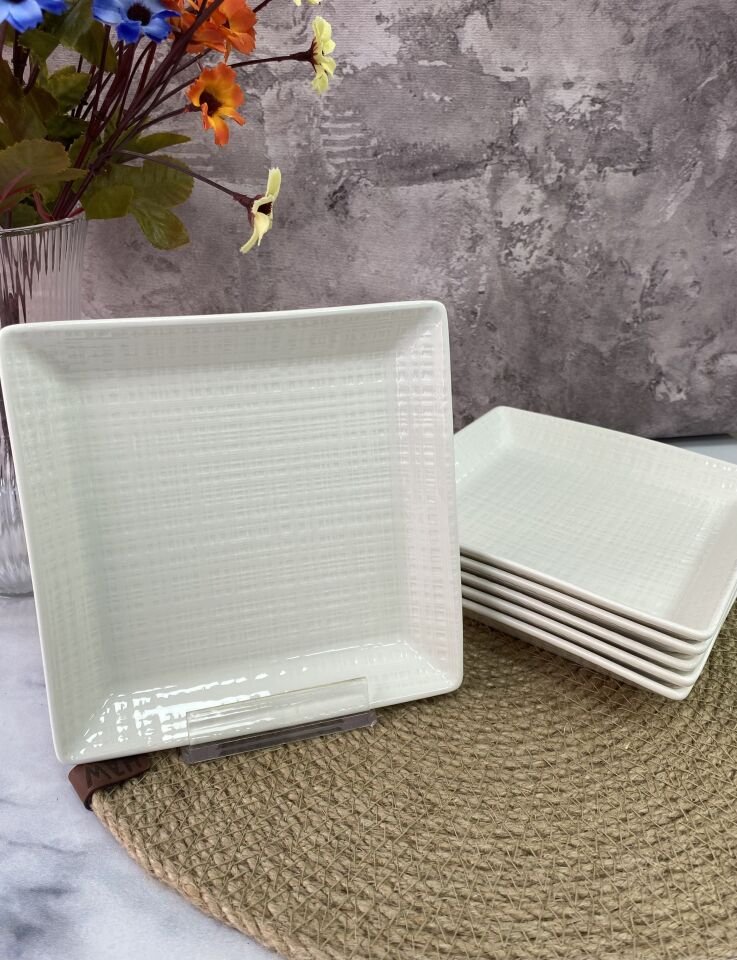 MLT-5340 EKOSE DESEN 14CM PASTA TABAK 6 ADET