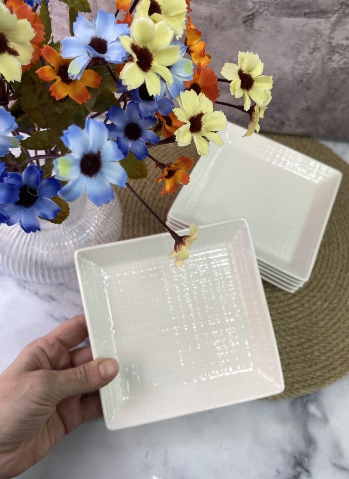 MLT-5340 EKOSE DESEN 14CM PASTA TABAK 6 ADET