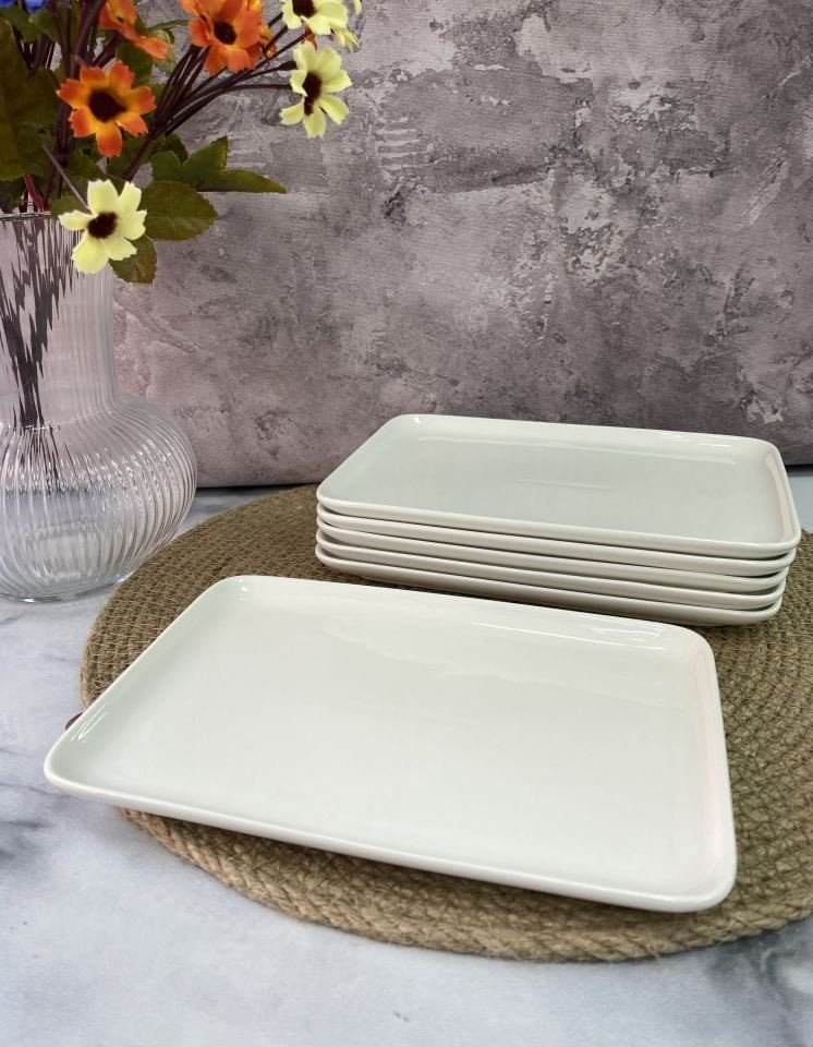 MLT-5340 PORSELEN TATLI TABAĞI 19*13CM  2ADET