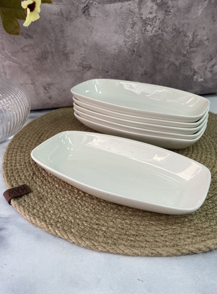 MLT-5341 PORSELEN 18*10 CM 6 ADET KAYIK