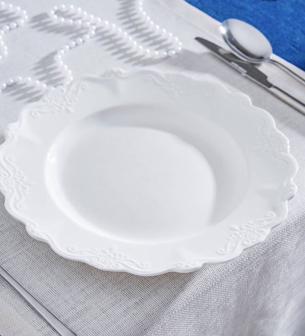 6 ADET KİNG 26 CM SERVİS TABAĞI (POR-7240)