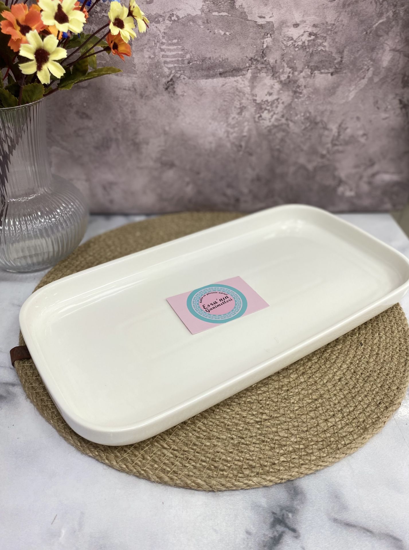 SCT-5403 ROYAL 33*17 CM PORSELEN SERVİS