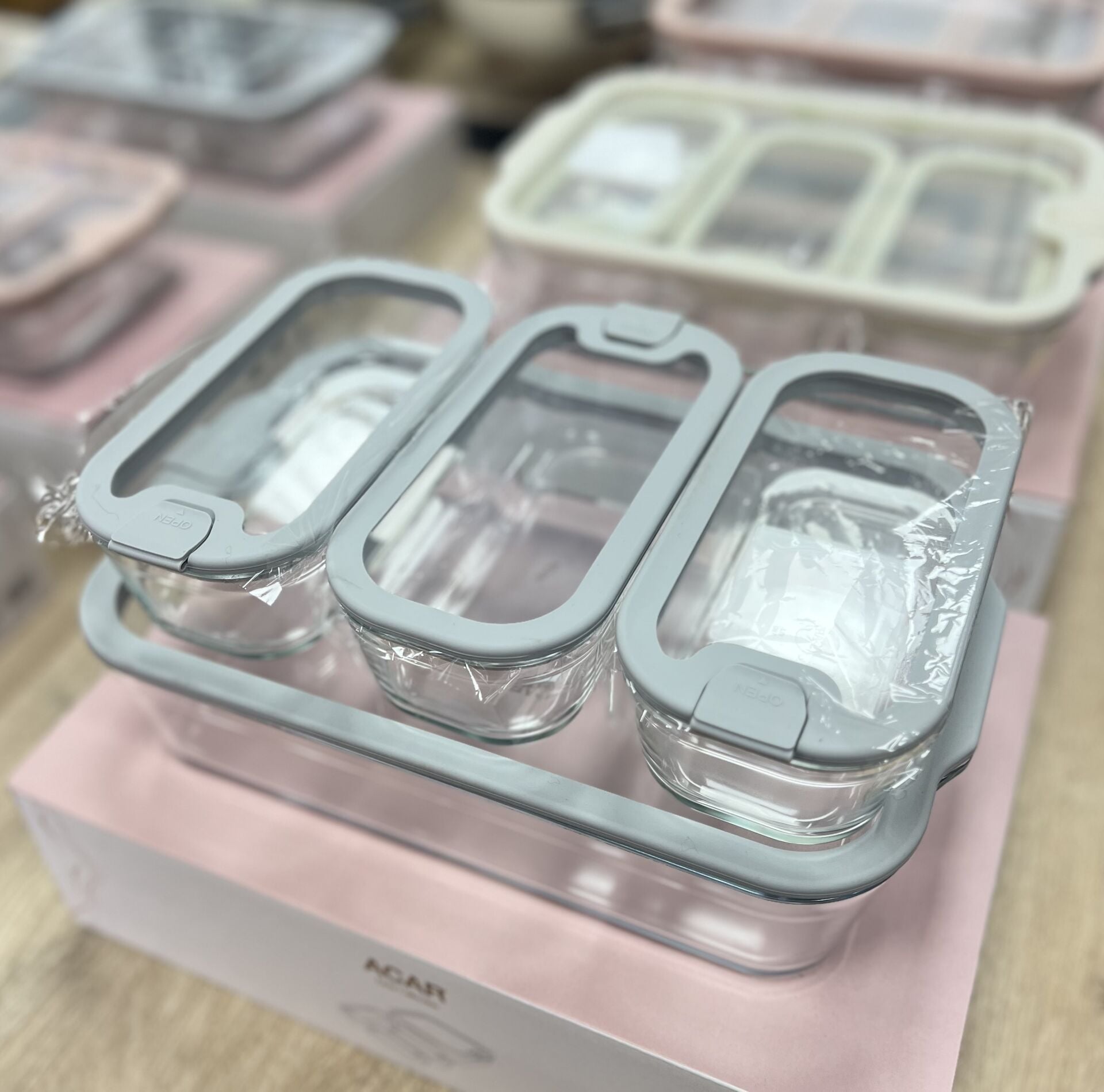 RKE-8768 4 LÜ SAKLAMA KABI SETİ