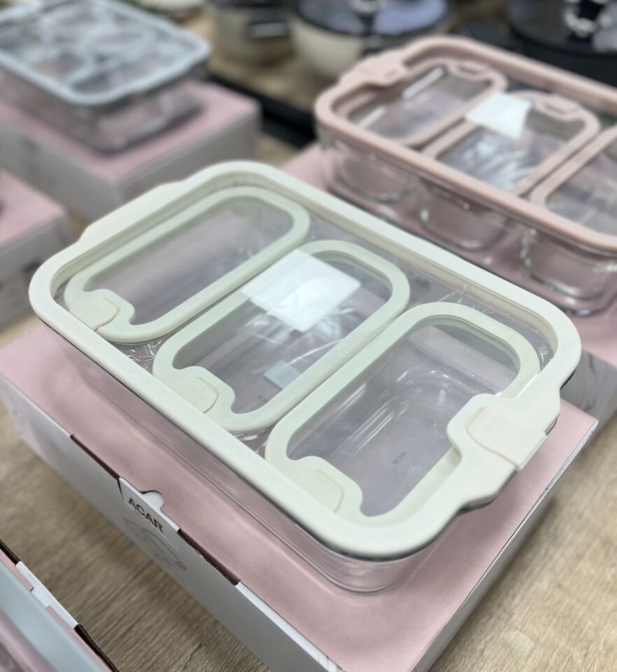 RKE-8768 4 LÜ SAKLAMA KABI SETİ