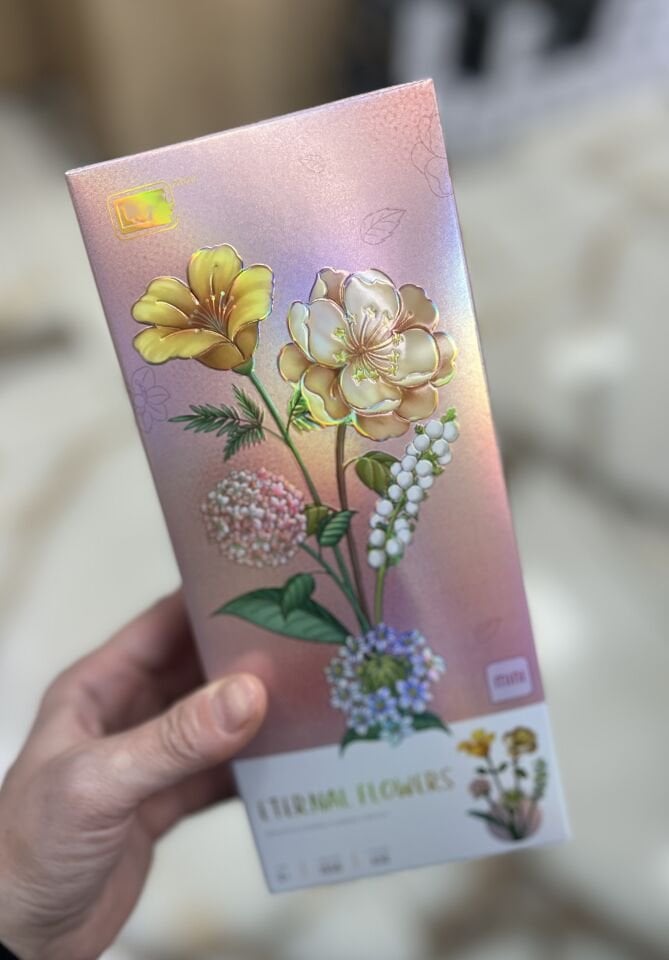 ÇİÇEK YAPBOZ (1658)  456 PARÇA