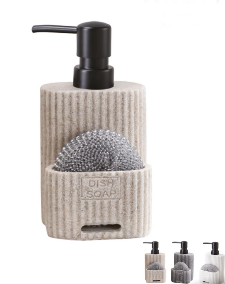 POLYRESİN HAZNELİ SIVI SABUNLUK (CN-6608)