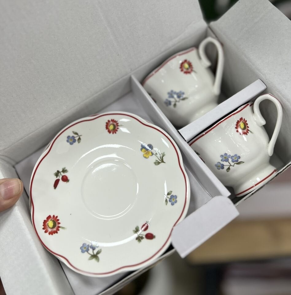 2 KİŞİLİK PORSELEN FİNCAN