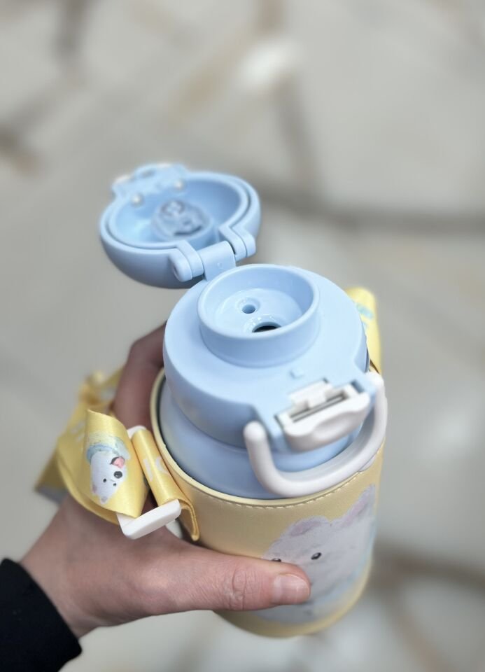 VGN-9241 520 ML ÇELİK TERMOS MATARA PANDA