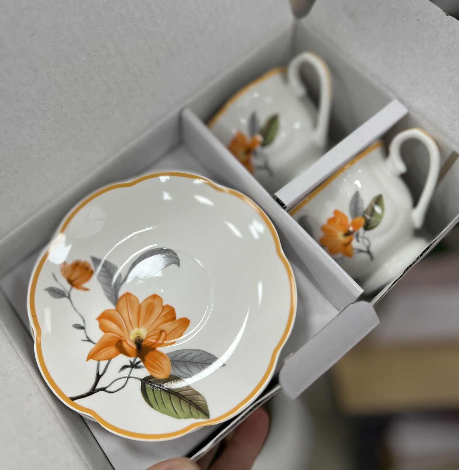 2 KİŞİLİK PORSELEN FİNCAN