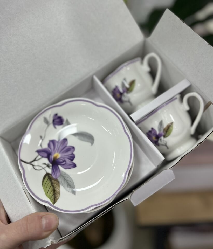 2 KİŞİLİK PORSELEN FİNCAN