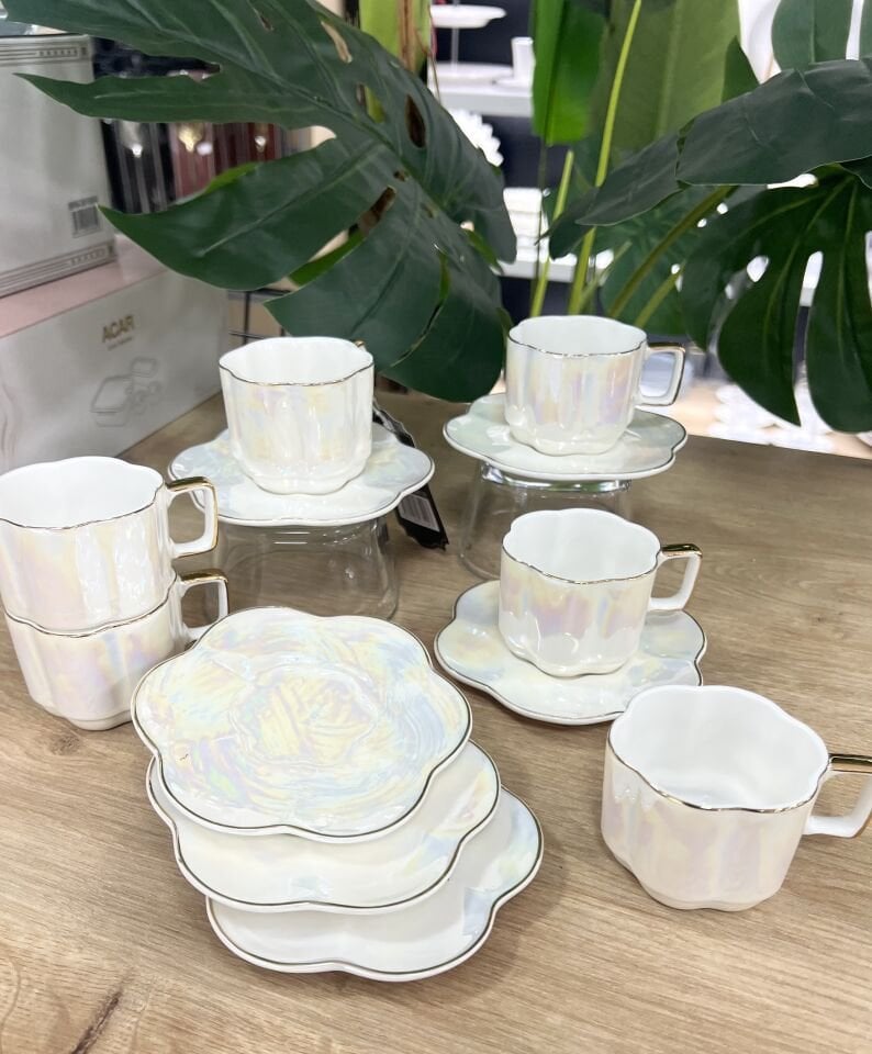 TILDA 6 KİŞİLİK FİNCAN TAKIM (MXG-8011)