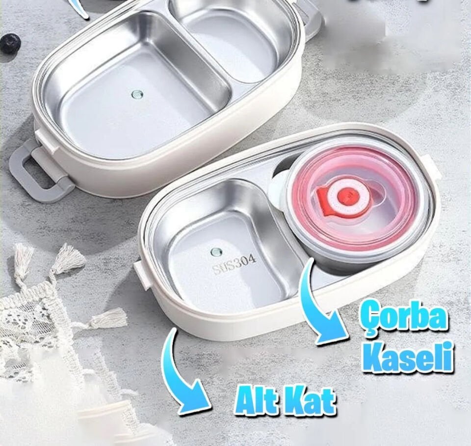 BL-10403 ÇELİK LUNCHBOX