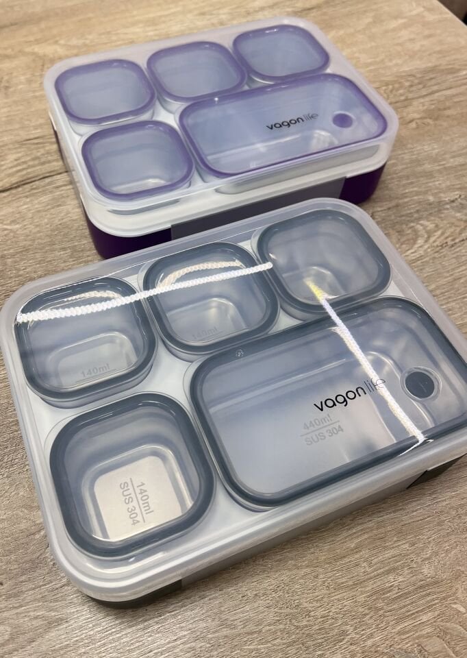 BL-40097 5 BÖLMELİ LUNCHBOX